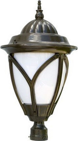 Post Top Fix Incand 120V by Dabmar GM712 - GM712