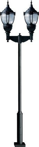 One Light Outdoor Post Lantern by Dabmar GM8064 - GM8064