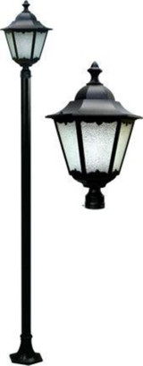 112 Inch 1 Light Post Mount by Dabmar - GM8130