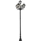 Cast Alum Lantern Light Fix 5X 35W Hps 120V by Dabmar - GM8152