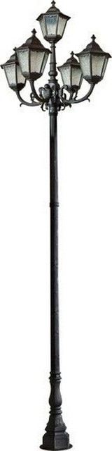 Cast Alum Lantern Light Fix 5X 70W Hps 120V by Dabmar - GM8154