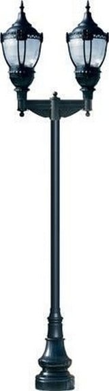 Acorn Two Light Outdoor Post Mount by Dabmar GM8965 - GM8965