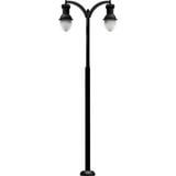 Drop Light Post Light Fix 2X 100W Mh 120V by Dabmar - GM9285
