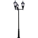 AcornCast Alum Acorn Fix 300W 3X 100W Hps/Mog 120V by Dabmar - GM9102