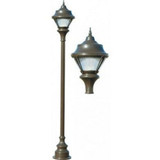 One Light Post Mount by Dabmar GM9008 - GM9008