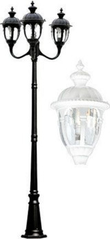 101 Inch 48W 3 LED Three Head Post Mount by Dabmar - GM9303-LED16