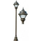 One Light Post Mount by Dabmar GM9004 - GM9004