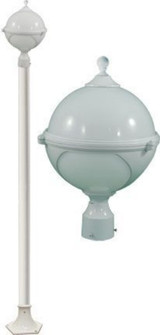 Natalie 105.5 Inch 16W 1 LED Post Mount by Dabmar - GM9701-LED16