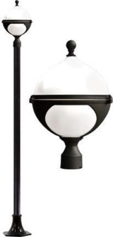 Natalie 105.5 Inch 6W 1 LED Post Mount by Dabmar - GM9701-LED6