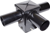 Accessory 12 Inch Three Horizontal Arm With 4x4 Inch Post Mount by Dabmar - P-BRK-ST
