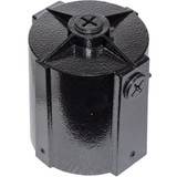 Accessory 4.25 Inch Post Top With Three Knockout by Dabmar - P-BRK-PTKN