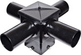 Accessory 12 Inch Four Horizontal Arm With 4x4 Inch Post Mount by Dabmar - P-FOURHOR