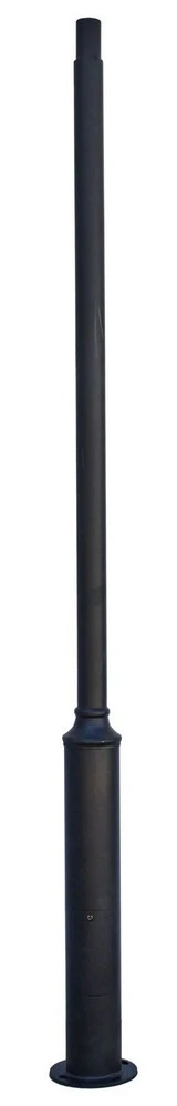 Accessory 13ft Surface Mounted Post With Round Base by Dabmar - PT-13BASERND