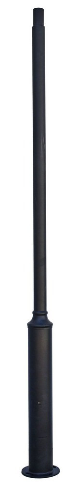 Accessory 13ft Surface Mounted Post With Round Base by Dabmar - PT-13BASERND