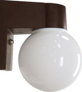 26W 1 Light Globe Lexan Outdoor Wall Mount by Dabmar - W2822