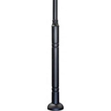 15 ft  Steel Post Black by Dabmar - PT-15