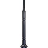 15 ft  Steel Post Black by Dabmar - PT-15