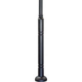 15 ft  Steel Post Black by Dabmar - PT-15
