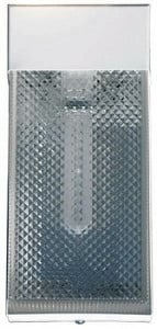 9W 1 Light Outdoor Wall Mount 9.75 Inch Tall by Dabmar - W8100