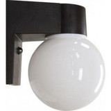 1 Light Polycarbonate Outdoor Wall Mount 7.25 Inch Wide by Dabmar - W2820