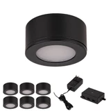 Mini Puck 2W 6 LED Puck Light Kit 1.38 Inch Wide by WAC Limited - HR-LED10/6K-30