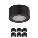 Mini Puck 2W 6 LED Puck Light 0.63 Inch X 1.38 Inch Wide by WAC Limited - HR-LED10/6-30