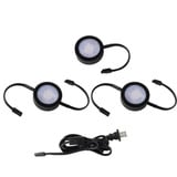 10.43 Inch 12W 3 LED Puck Lights by WAC Limited - HR-AC73