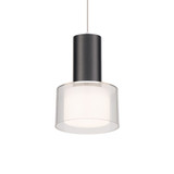 Twist N Lite 12W 1 LED Mini Pendant 5 Inch and 7.5 Inch Wide by WAC Limited - PD-250905