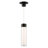 Twist N Lite 13W 1 LED Cylinder Mini Pendant 12 Inch Tall by WAC Limited - PD-240212