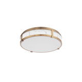 Constantine 36.4W 1 LED Flush Mount 4.13 Inch Tall X 18 Inch Wide by dweLED - FM-27218