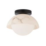 Moonstone 11W 1 LED 9.88 Inch Wide Semi Flush Mount by dweLED - FM-43310