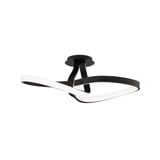 Mobius 1 Light 9.88 Inch Wide Semi Flush Mount by dweLED - FM-35424