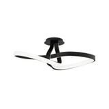 Mobius 1 Light 9.88 Inch Wide Semi Flush Mount by dweLED - FM-35424