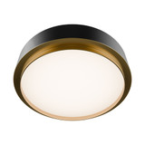 Salvo 38W 1 4CCT LED Flush Mount 4 Inch Tall and 15 Inch Wide by dweLED - FM-20515