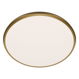 Parthenon 26W 1 4CCT LED Flush Mount 1.13 Inch and 22 Inch Wide by dweLED - FM-37522