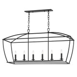 Bryant 6 Light Oversized linear Island Pendant by Hudson Valley - 8348