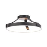 Chaucer 23.69W 1 LED Semi Flush Mount 5.63 Inch and 16 Inch Wide by dweLED - FM-63216