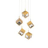 Ice Cube 36W 5 LED Large Pendant by Dweled - PD-29305R
