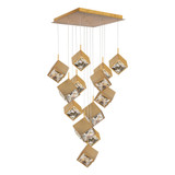 Ice Cube 93W 13 LED Large Pendant by Dweled - PD-29313S