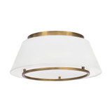 Hailey 15W 1 LED 16 Inch Wide Flush Mount by dweLED - FM-53116