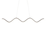 Morae 36.1W 1 LED Linear Pendant 5 Inch Tall and 1 Inch Wide by dweLED - PD-33244