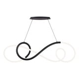 Solo 45W 48 LED Linear Chandelier 14.88 Inch and 8.13 Inch Wide by dweLED - PD-19348