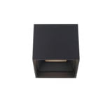 Downtown 12W 1 LED Flush Mount 5 Inch Tall and 5 Inch Wide by dweLED - FM-W47206