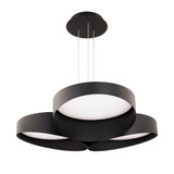 Triolet 37W 3 4CCT LED Pendant 6.13 Inch Tall and 36 Inch Wide by dweLED - PD-54536