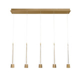 Quill 40W 5 LED Light Mini Pendant by Dweled - PD-59405L