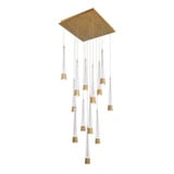 Quill 104W 13 LED Light Large Pendant by Dweled - PD-59413S