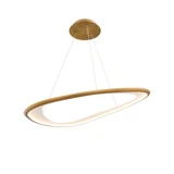 Oyster 38W 1 4CCT LED Pendant 0.75 Inch Tall and 33 Inch Wide by dweLED - PD-41433