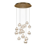 Cyllindra 140W 15 4CCT LED Pendant 6.38 Inch and 5.88 Inch Wide by dweLED - PD-77515R