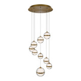 Cyllindra 84W 9 4CCT LED Pendant 6.38 Inch Tall X 5.88 Inch Wide by dweLED - PD-77509R