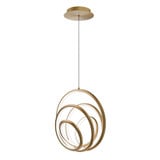 Hoopla 28W 1 4CCT LED Pendant 13 Inch Tall and 7.78 Inch Wide by dweLED - PD-81513